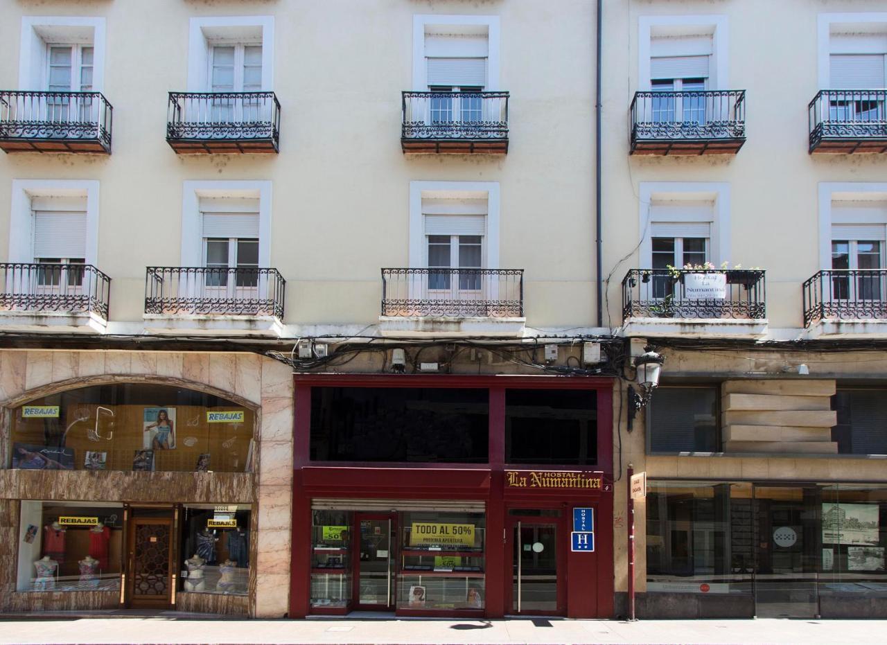 Hostal La Numantina Logroño Exterior foto